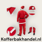 kerstman kostuum 5 delig