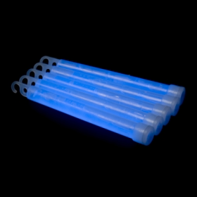 Glow stick, breaklight 6 inch blauw